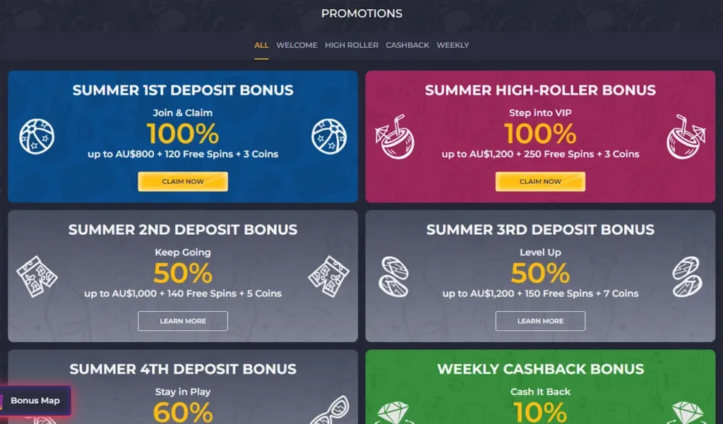 RollingSlots Promotions